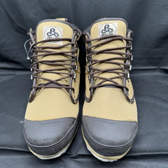 New no Tag Pro Line Men's W295D Nylon Wading Boots with Felt Outsole Size 10 - Picture 4 of 7
